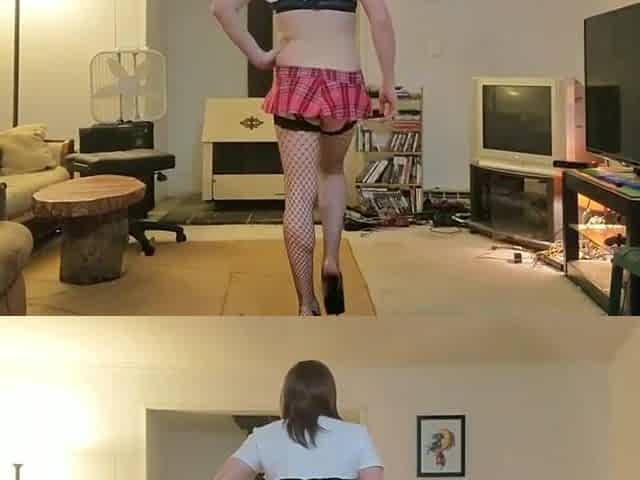 Sissy Denver dancing to britney!
