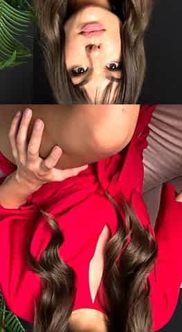 Hot brunette amateur MILF rides hubbys cock