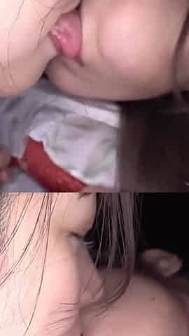 Two Women Share a Daring Date of Wet Kisses and Forbidden Desire - E