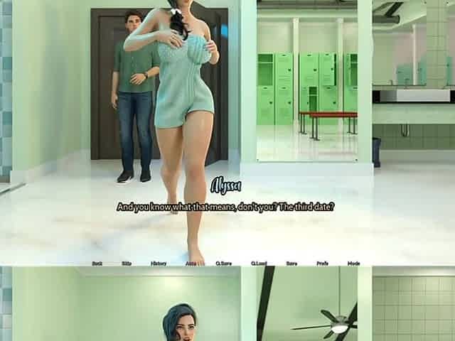 Fucking My Dance Teacher in School Locker Room