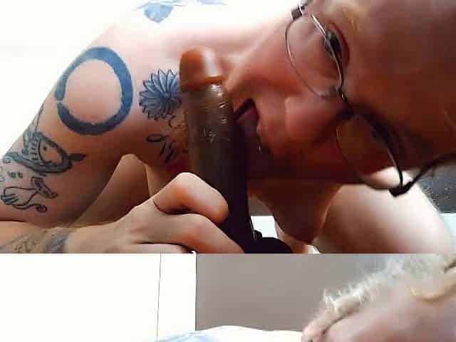 Nerdy FTM Sexually excited Wench Drooling On Your BBC