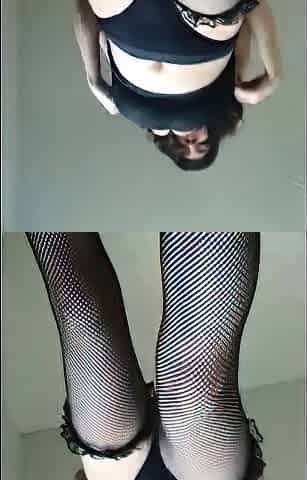 EnigmaMGF - Busty Giantess in Fishnets