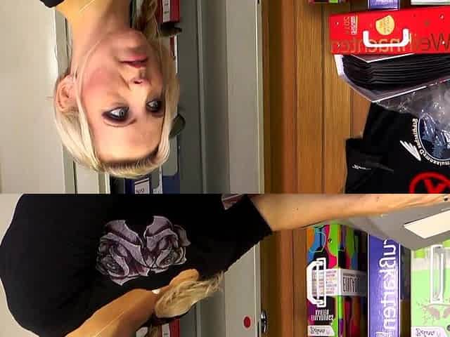 Pretty blond mother i'd like to fuck with large nipps sucks balls and rod