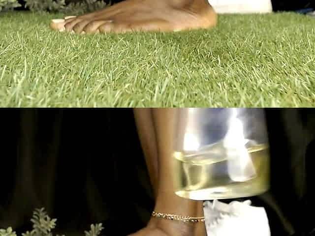 Monsters Feet Sneakers Growth - the Ancient Foot Giantess, Growth Fetish, Sneakers Ripping Fantasy