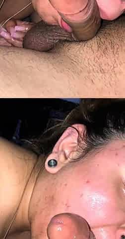 amateur blowjob cumshot finish in her mouth