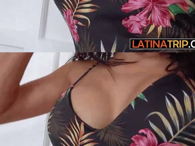 Large nipps Colombian girlfriend drilled anal from behind doggy style