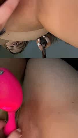 Sexy Blond Solo Toy Play
