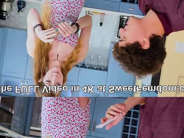 Redhead Babe Blows Hard Cock