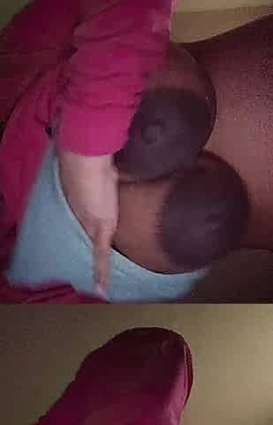 Playing with my large breasts,arsehole,and twat