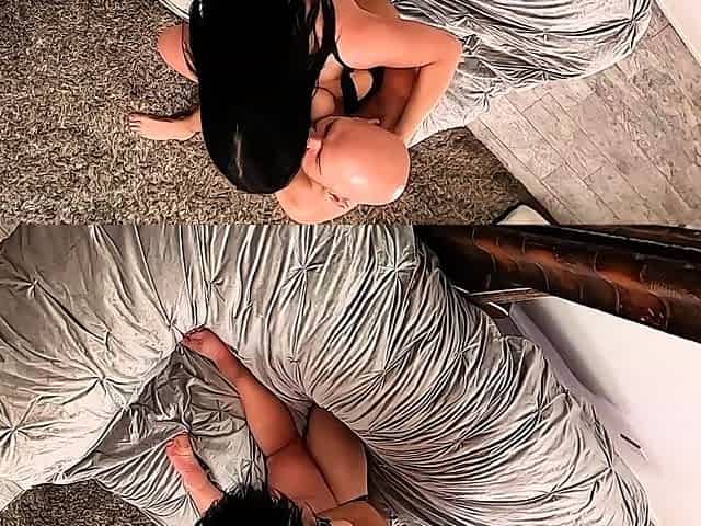 Beautiful Angela White wants Johnny Sins' cock