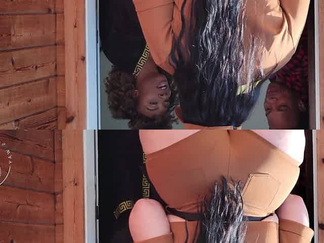 Busty BBW Delivery Girl Seduced by Couple