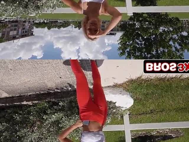 Breathtaking Golden-haired Russian Tourist Picked Up by Ukrainian Man