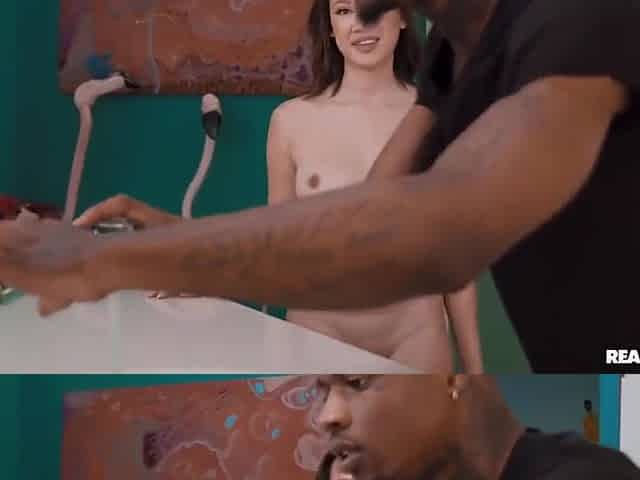 Madi Laine And Dwayne Foxxx In Lascivious Breathtaking Interracial Clip