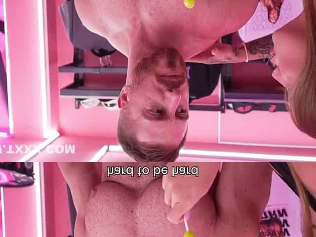 Clothing Saleswoman Gets Fucked By Her Muscular Foreign Client - Sara Blonde And Blonde Sara