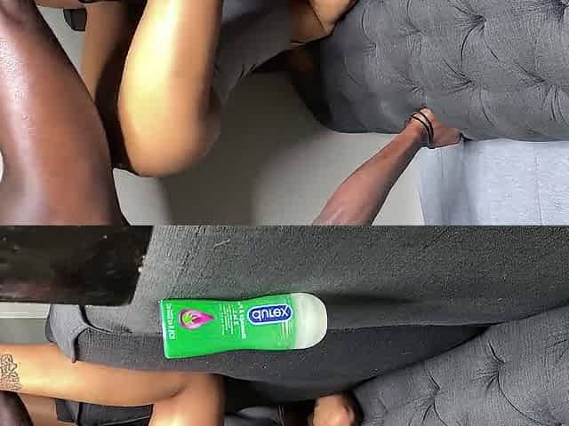 Skinny thick black taking bbc