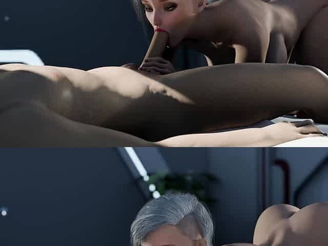 Nexus 3 3D animation fuck on space station with sexy blonde