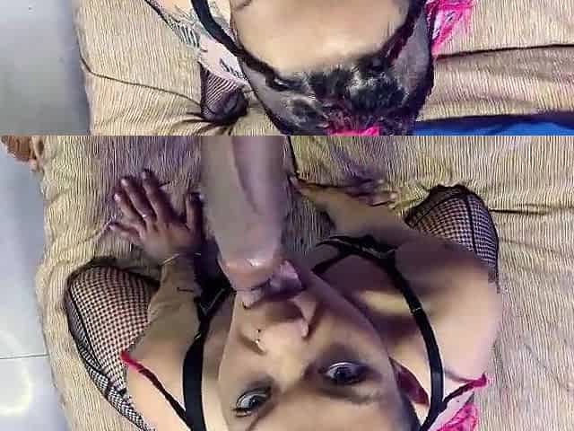 Hotwife with a large booty rides her 1st BBC