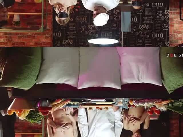 Pablo Ferrari, Show Best And Antonio Ross In Chef De Sex Cooking Show