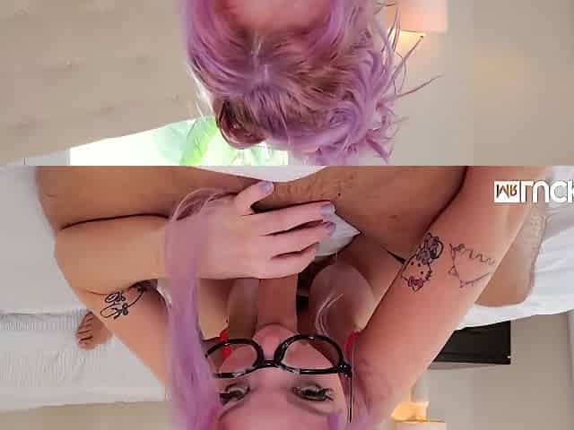 Curvy Busty Nerdy Pink-haired Pawg Charli O Reveals Her Slutty Talents In Hot Pov
