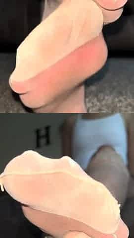 Linsey Dawn solo foot fetish