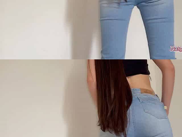 Lewd Stepdaughter Caught Talking to Her Boyfriend on the Phone - Pink and Juicy Vagina