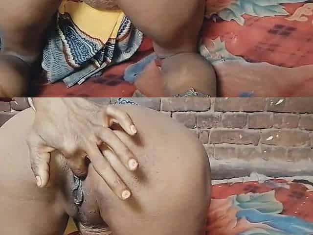 Desi Aunty's Wet Pussy Gets a Sweet Touch