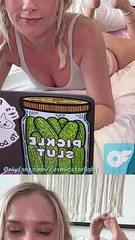 Amateur Cute Blond Lets U Wreck Her Face - (Freeuse Facial Compialtion)