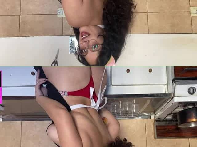 Apron Only Cooking - Flan, Tits & Sweet Mess Part 4