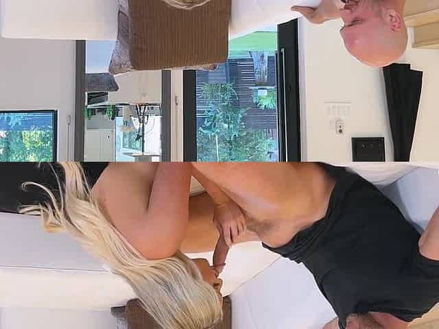Thick Blond with Giant Butt gets Destroyed Right after Our Date