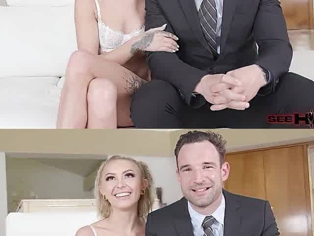 DILF Alex Legend Gets A Lubed Massage And Rimjob From Chloe Temple!