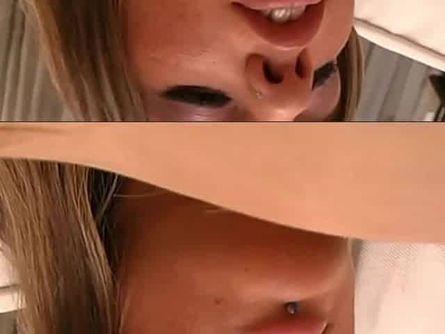 The Slutty Secretary Masturbates While Watching a Porn Movie and He Takes Advantage of It to Get a Nice Blowjob