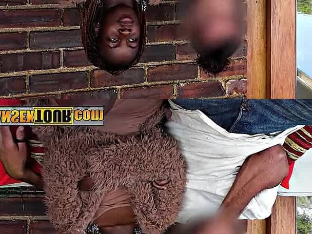 Hawt ebony chick gave a oral job and sexy teen enjoyed coarse sex