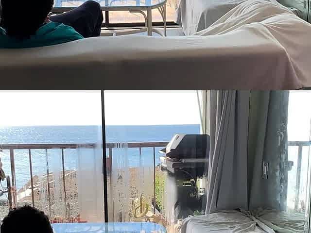 Alone at home with mother-in-law