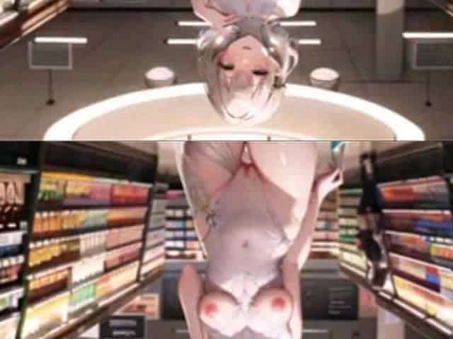 Sexy Cashier Get a Quickie Inside the Store