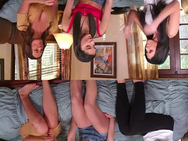 Mom Daughter Squirt Sandwich