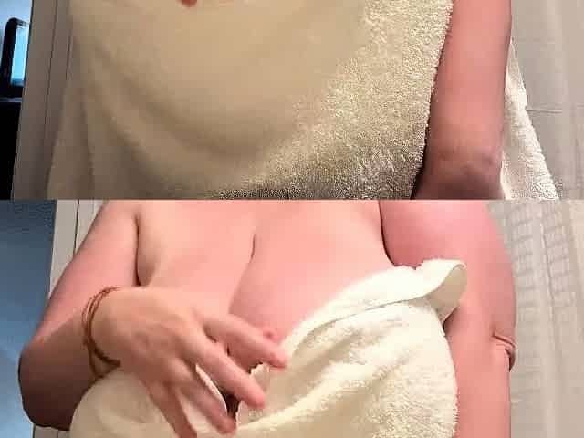 BustyBigBooty Oops I dropped my towel