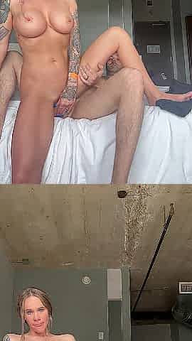Hotel Sex Cowgirl and Doggy
