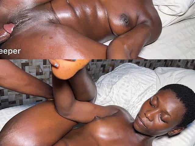 Well Placed Fat Dick Makes Horny Slut Cum