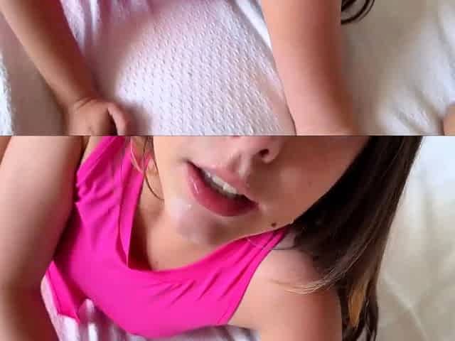 Petite Teen Nicole First Anal With Stepbrother