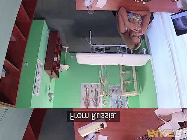 Breasty Hotty Screws Her Doctor