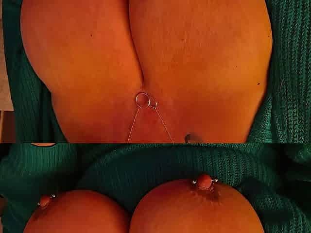 big beautiful woman Changes Nipp Piercing Jewellery