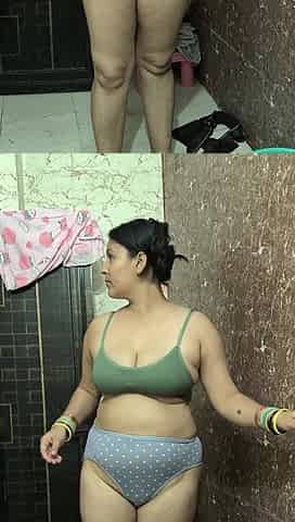 Puja Bhabhi Bathing in Shower