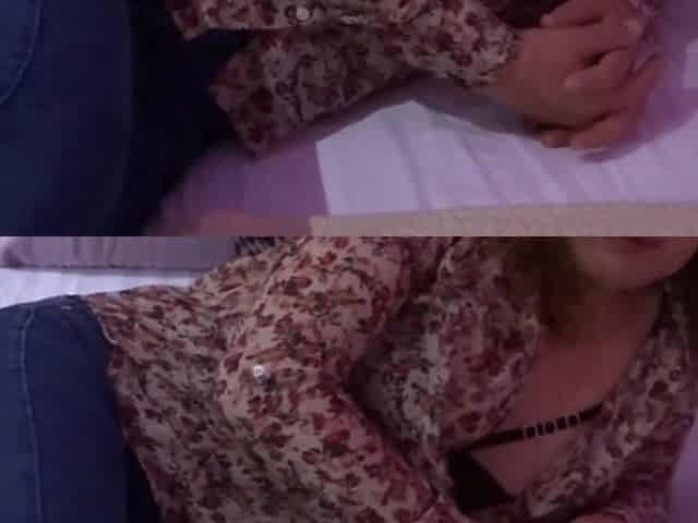 I Go to the Motel with My Husband's Best Friend, He Masturbates While I Start to Undress