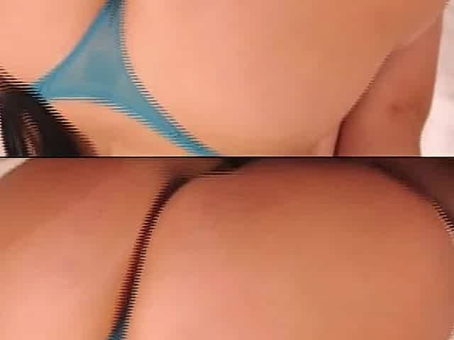Striptease and masturbation