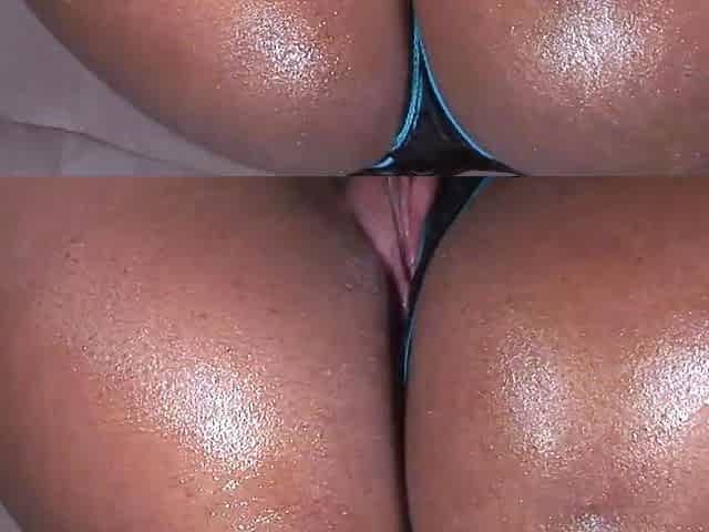 Witness the splendid creampie of beautiful Ebony's jiggly,