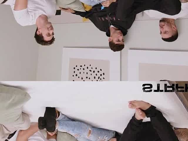 Black Rod Junkie Zaawaadi Supplicates To Get Drilled Raw By three Hung Hunks!