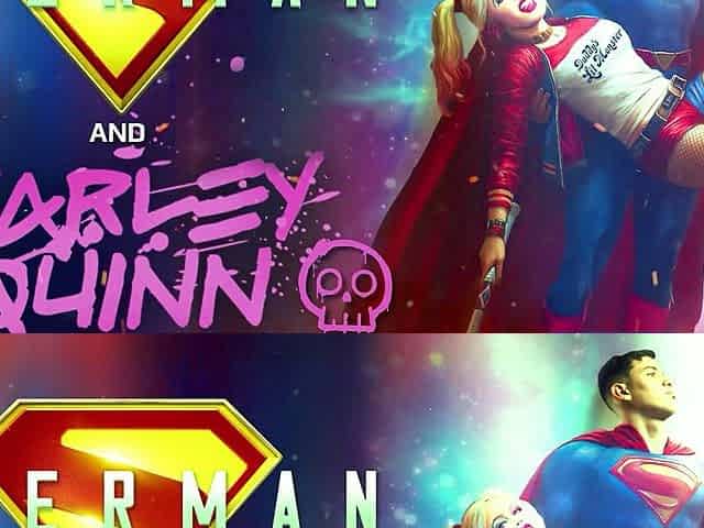 Superman Shoves Harley Quinns Bat into His Anus