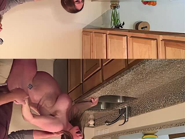 Coarse Anal Surprise for Preggy Mother I'd Like To Fuck in Kitchen Step m. and s. Taboo Screw - BunnieAndTheDude