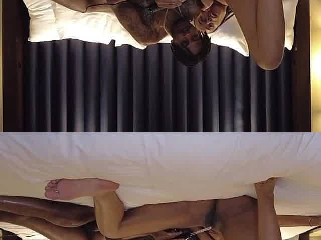 Ebony couple amateur hot sextape