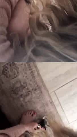 Blonde youngsters Foot Fetish